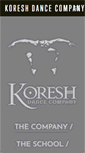 Mobile Screenshot of koreshdance.org